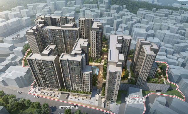 신당9구역에는 최고 층수 15층, 총 514세대 주거단지가 조성된다. /서울시