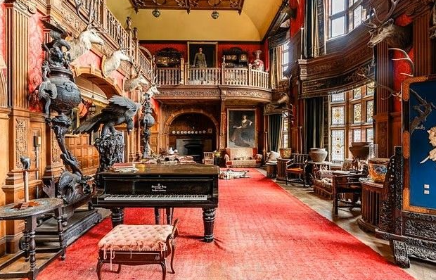 킨로크 성(Kinloch Castle). 사진=데일리메일