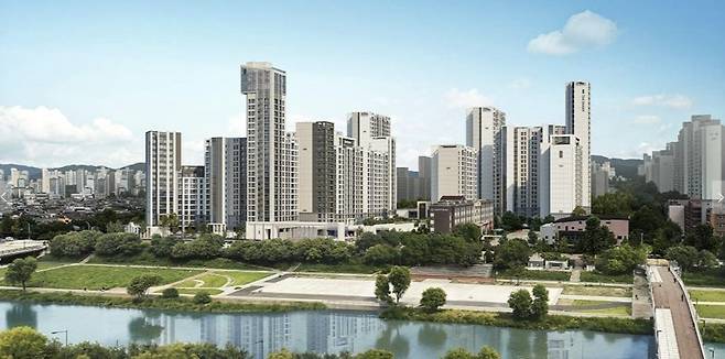 ‘더샵 분당티에르원’ 조감도