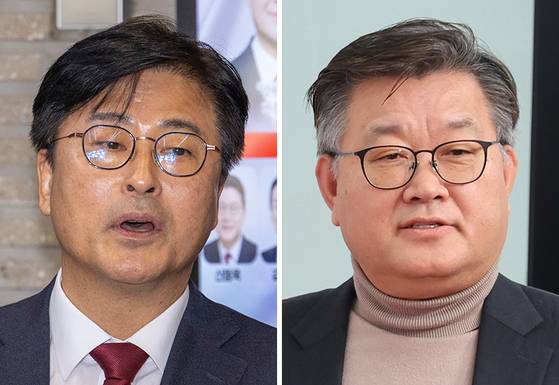 김종혁(왼쪽), 이호선