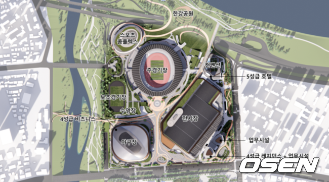 잠실돔구장 조감도./서울특별시 제공