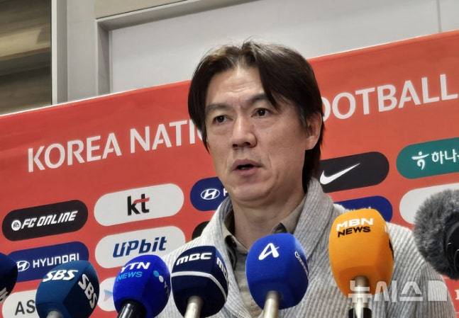홍명보 축구대표팀 감독. /사진=뉴시스