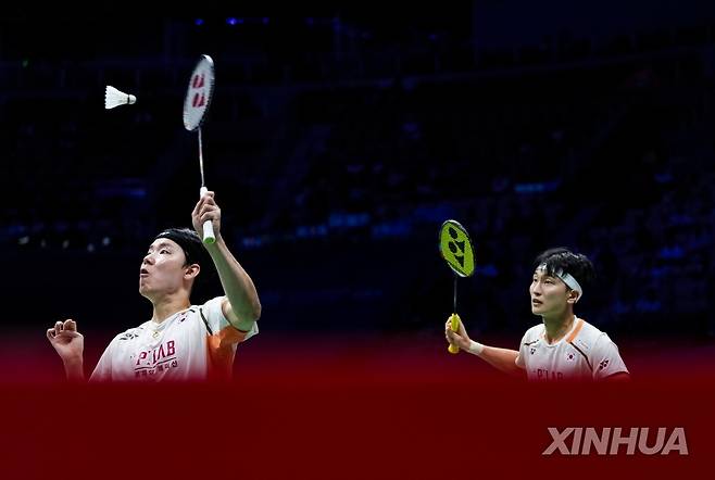 From left, Seo Seung-jae and Kim Won-ho [신화통신=연합뉴스]