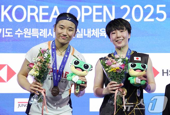 안세영이 올해 결승전에서 패한 것은 지난 9월 코리아오픈이 유일하다. 안세영에게 아픔을 준 선수가 야마구치다.  ⓒ News1 김영운 기자