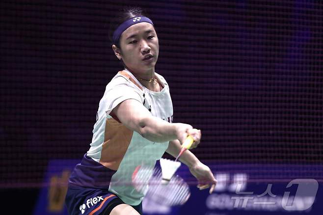 단일 시즌 최다인 '11승'에 도전하는 안세영. 그에 앞서 야마구치에게 진 빚을 갚아야한다.  ⓒ AFP=뉴스1