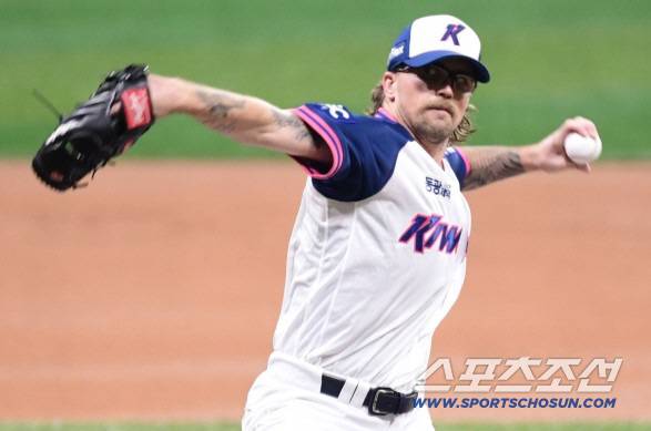 키움 히어로즈 시절 라크란 웰스. 고척=송정헌 기자songs@sportschosun.com/2025.07.05/