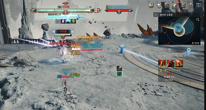 ▲ 이렇게 보스를 입구로 유인해서 잡으면 훨씬 쉽다