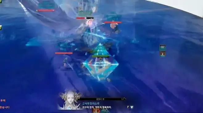 ▲ 하단의 게이지가 다 찬 후에 이동해도 늦지 않는다