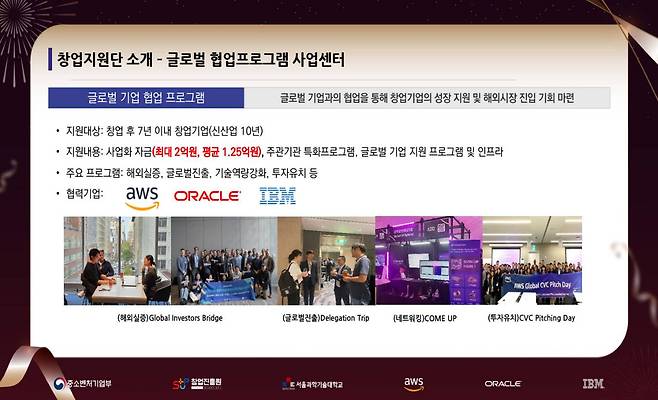 사업에 참여한 주요 글로벌 기업의 협업 프로그램 개요 / 출처=서울과학기술대학교