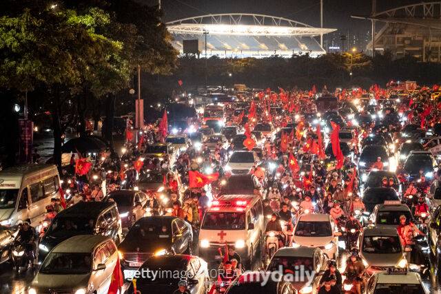 SEA 게임 우승을 축하하는 베트남 축구팬/게티이미지코리아