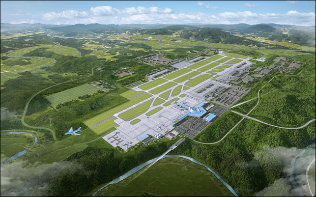 대구경북통합신공항 조감도.[국토부 제공]