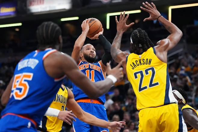 제일런 브런슨. 연합뉴스