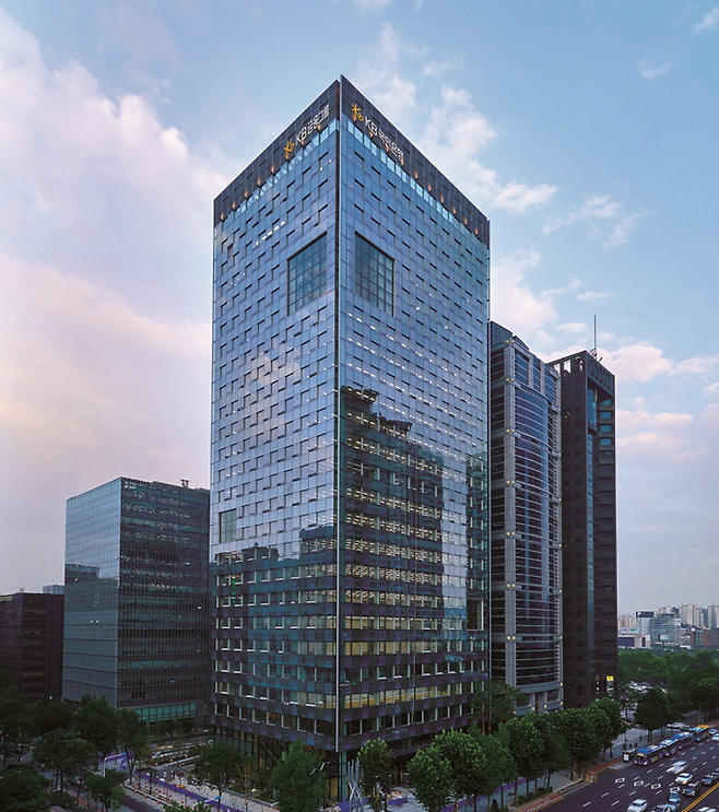 KB금융그룹 사옥.