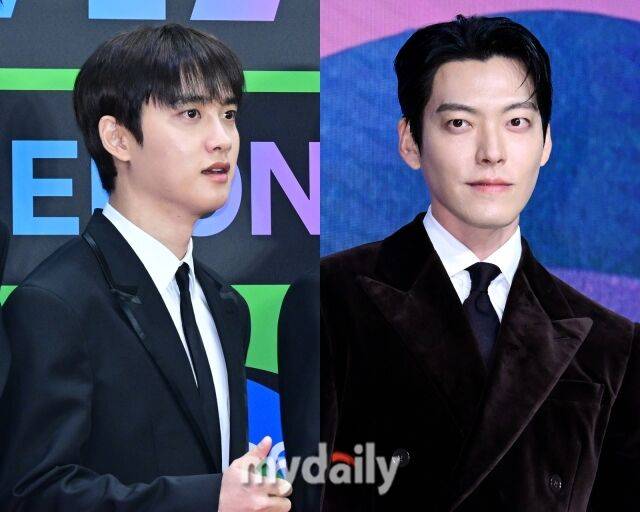 그룹 엑소 겸 배우 도경수, 배우 김우빈/마이데일리 DB