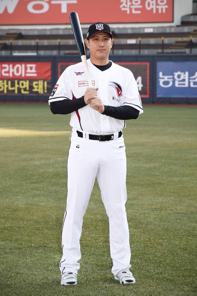 2018년 KT 입단 당시 황재균. /사진=KT 위즈 제공