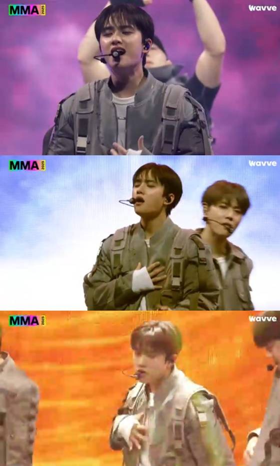 엑소 도경수/사진=웨이브