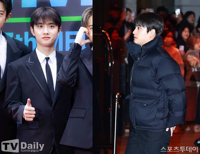 2025 멜론뮤직어워드(MMA) 레드카펫에 선 도경수, 김우빈 신민아 결혼식장 찾은 도경수