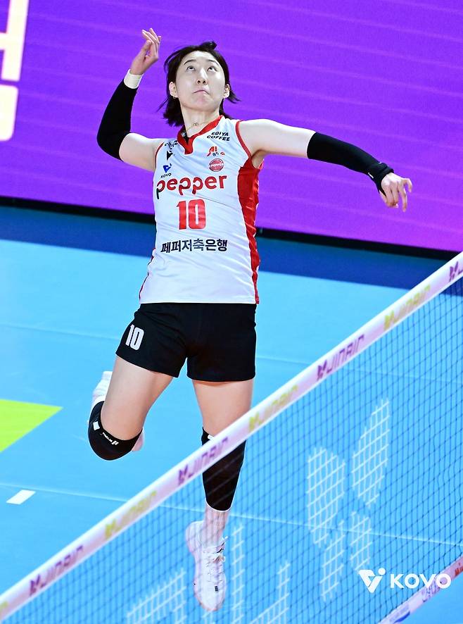 페퍼저축은행 박정아 [한국배구연맹 제공. 재판매 및 DB 금지]