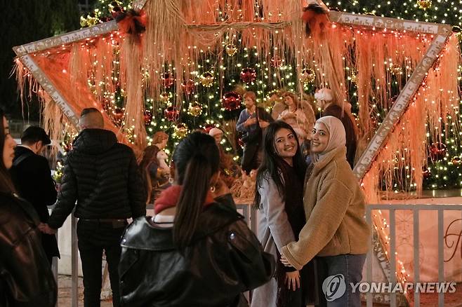 활기 되찾은 예수 탄생도시 베들레헴 [AP 연합뉴스 자료사진. 재배포 및 DB 금지]