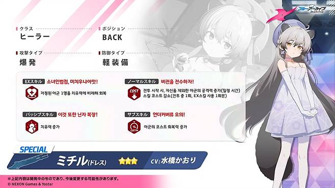 미치루(드레스) 스킬 번역 (사진 = 정준혁 객원기자)