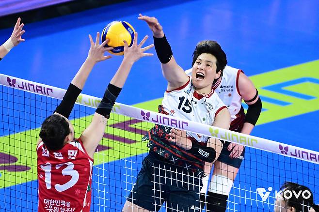 현대건설 미들블로커 김희진. (KOVO 제공)