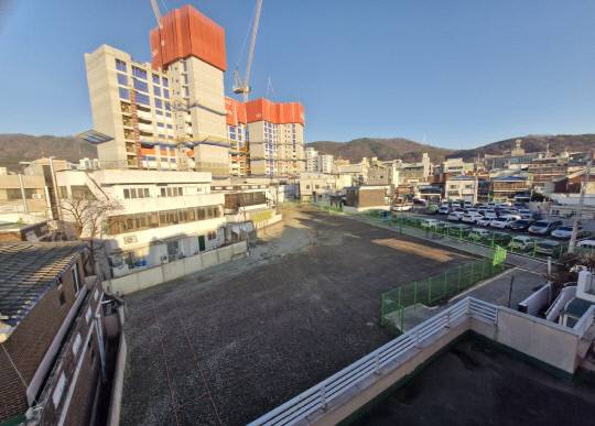 대전 동구 가양2동 임시주차장 조성 완료 모슴. 동구 제공