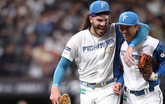 NPB 니혼햄 시절 코디 폰세. 폰세는 2022년 8월 NPB 역대 98번째 노히트노런을 달성했다. 폰세 SNS 캡처