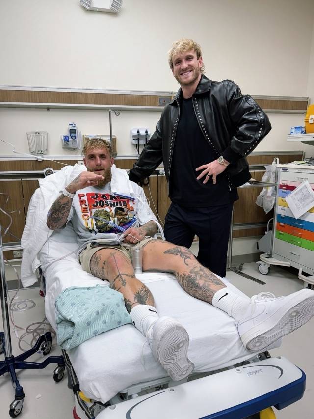 폴은 조슈아전 이후 “턱이 부러진 것 같다. 확실히 부러졌다. 역대 최고 중 한 명에게 제대로 한 대 맞았다”고 이야기했다. 사진=X