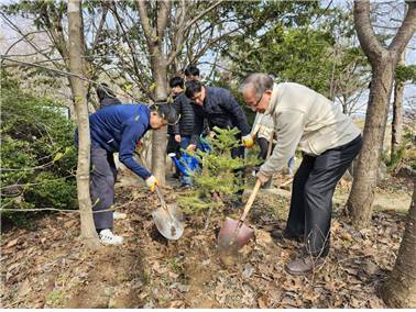 국립생태원 한반도숲 구상나무 식재 행사[국립생태원 제공]