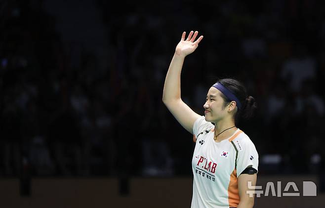 [수원=뉴시스] 황준선 기자 = 안세영, 2025 세계배드민턴연맹(BWF) 월드 투어 파이널스 우승. 사진은 지난 9월 코리아오픈 당시. 2025.09.28. hwang@newsis.com