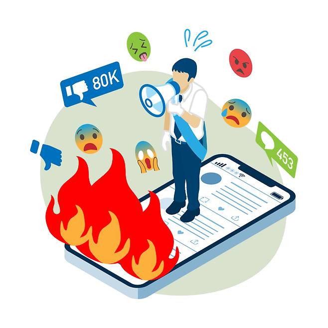 클릭을 유도하기 위해 일부러 화를 유발하는 콘텐츠를 올리는 ‘분노 미끼’가 옥스퍼드대 출판부 올해의 단어에 선정됐다. 게티이미지