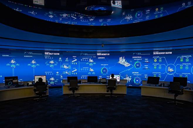 아람코 OSPAS 내부 모습 [아람코 제공. 재판매 및 DB 금지]