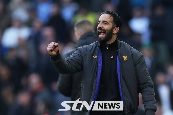 맨체스터 유나이티드 후벵 아모림 감독. /사진=뉴시스(AP)