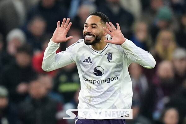 맨체스터 유나이티드 공격형 미드필더 마테우스 쿠냐. /사진=뉴시스(AP)