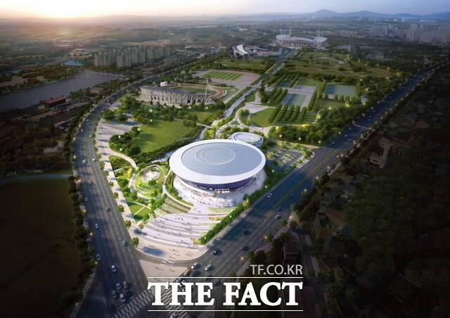 전주실내체육관 조감도 /전주시