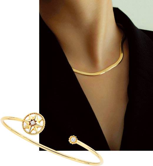 디올 로즈 드 방 브레이슬릿.&nbsp;