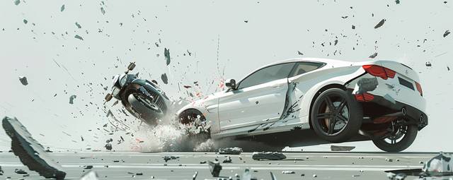 오토바이 사고 [아이클릭아트 제공]