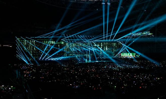 지난 20일 서울 고척스카이돔에서 열린 MMA 2025가 개최됐다. 사진=카카오엔터테인먼트