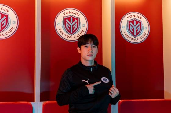 용인FC에 임대로 합류한 현 U-23 대표팀 김한서. /사진=용인FC 제공