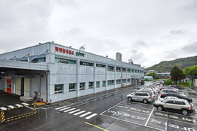 롯데칠성음료 광주공장. 롯데칠성음료 제공