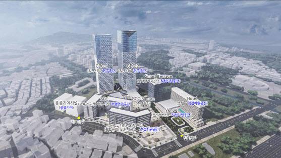 ‘더케이호텔 재개발사업’ 조감도 (자료=교직원공제회)