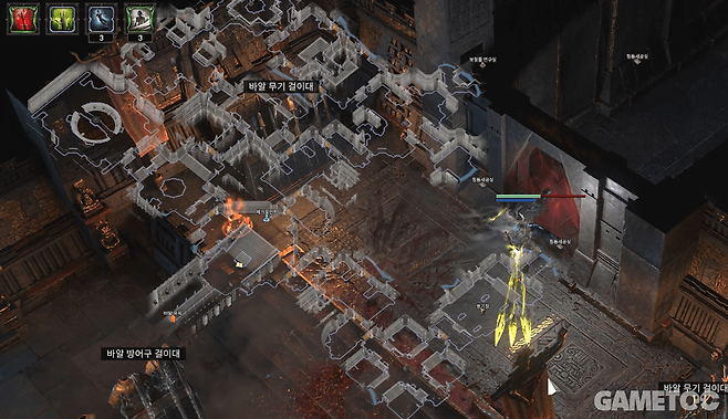 보상이 어지간히 좋지 않은 이상 이 넓은 맵을 유저들이 할리 없다&nbsp;(사진=최은상 기자)