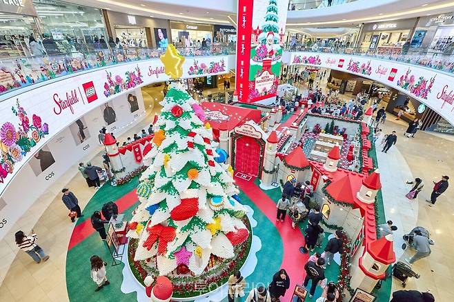 스타필드 고양 크리스마스 전경/사진-스타필드