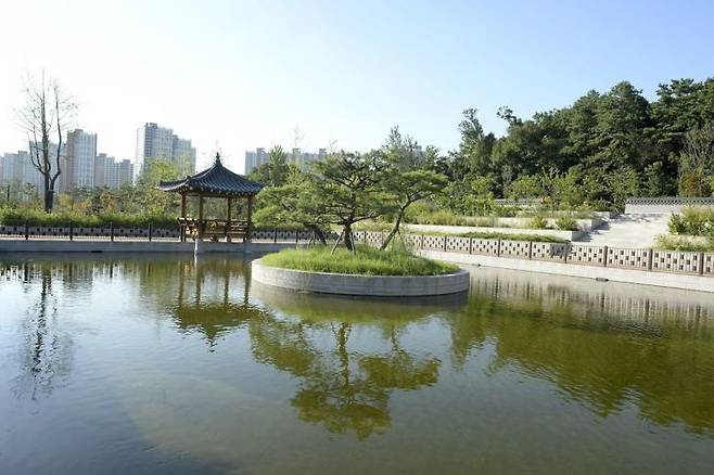 송산사지 근린공원. 의정부시 제공