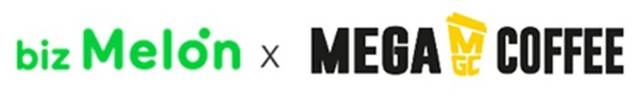 비즈멜론·메가MGC커피 CI로고