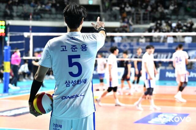 선수 시절의 고준용./KOVO