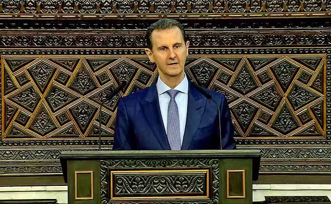 바샤르 알아사드. 텔레그램 캡처