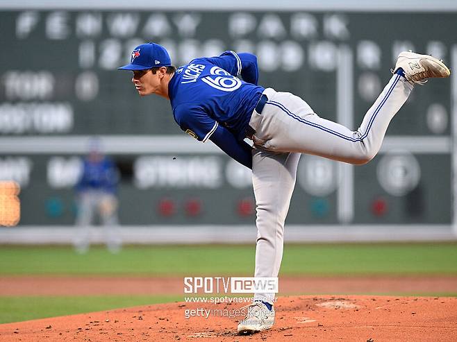 ▲ 토론토 블루제이스 좌완 이스턴 루카스가 한신 타이거즈와 계약했다.