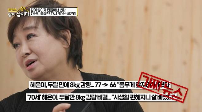 KBS 2TV '박원숙의 같이 삽시다'