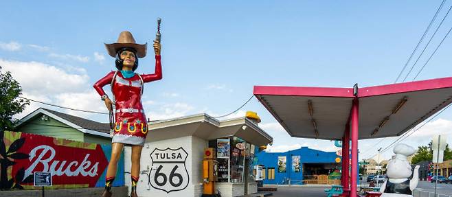 미국 오클라호마주 털사(Tulsa)의 조형물 (사진=미국관광청)
